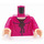 LEGO Magenta Ginny Weasley Minifig Torso (973 / 76382)