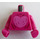 LEGO Magenta Minifigurine Torse Ours Costume Ours avec Cœur (973)