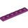 LEGO Magenta Plaat 1 x 6 (3666)