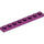 LEGO Magenta Plaat 1 x 8 (3460)