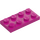 LEGO Magenta Plate 2 x 4 (3020)