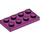 LEGO Magenta Plade 2 x 4 (3020)