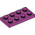 LEGO Magenta Plate 2 x 4 (3020)