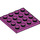 LEGO Magenta Plate 4 x 4 (3031)