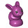 LEGO Magenta Rabbit Baby with Metallic Pink nose (66361 / 66362)