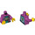 LEGO Magenta Samurapper Minifig Torse (973 / 76382)