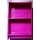 LEGO Magenta Scala Cabinet / Bookshelf 6 x 3 x 7 2/3 (6875)