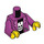 LEGO Magenta Singer - First League Minifiguur Torso (973 / 76382)