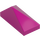 LEGO Magenta Pendenza 1 x 2 (45°) Triplo con supporto per bottoncino interno (15571)