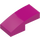 LEGO Magenta Slope 1 x 2 Curved (11477)