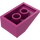 LEGO Magenta Sklon 2 x 3 (25°) s drsným povrchem (3298)