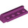 LEGO Magenta Con pendiente 2 x 4 x 1.3 Curvo (6081)