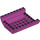 LEGO Magenta Slope 8 x 8 x 2 Curved Inverted Double (54091)