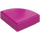 LEGO Magenta Tile 1 x 1 Quarter Circle (25269 / 84411)