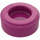 LEGO Magenta Tegel 1 x 1 Rond (35381 / 98138)