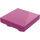 LEGO Magenta Tile 2 x 2 Inverted (11203)