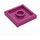 LEGO Magenta Tile 2 x 2 with Groove (3068)