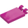 LEGO Magenta Tile 2 x 3 with Horizontal Clips (Thick Open &#039;O&#039; Clips) (30350 / 65886)