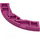LEGO Magenta Tile 4 x 4 Curved Corner with Cutouts (3477 / 27507)