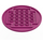 LEGO Magenta Tile 8 x 8 Round with 2 x 2 Center Studs (6177)