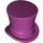 LEGO Magenta Top Hat with Upturned Brim (27149)