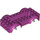 LEGO Magenta Voertuig Basis met Medium Stone Grijs Wiel Holders (1813 / 12622)