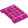 LEGO Magenta Wedge 4 x 6 x 0.7 Double (32739)