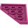 LEGO Magenta Wedge Plate 4 x 4 Corner (30503)