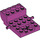 LEGO Magenta Wheel Bearing 4 x 6 x 1.33 (24055 / 65348)