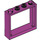 LEGO Magenta Window Frame 1 x 4 x 3 (60594)