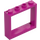 LEGO Magenta Fensterrahmen 1 x 4 x 3 (60594)