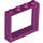 LEGO Magenta Window Frame 1 x 4 x 3 (60594)