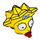 LEGO Maggie Simpson Head with Wide Eyes (16368)