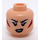 LEGO Magpie Minifigure Head (Recessed Solid Stud) (3626 / 30717)