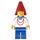 LEGO Maiden met Necklace en Blauw Cape minifiguur