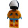 LEGO Male Astronaut with Helmet Minifigure