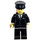 LEGO Maschio Chauffeur / Autista Minifigure con sopracciglia marroni