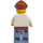 LEGO Man Coffee Shop Worker Minifigur