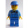 LEGO Muž v Jeans Overall s Červená Vlasy Minifigurka