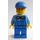 LEGO Muž v Jeans Overall s Červená Vlasy Minifigurka