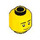 LEGO Male passenger Minifigure Head (Recessed Solid Stud) (3274 / 103223)