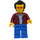 LEGO Male Rider met Glasses minifiguur