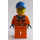 LEGO Male Service Station Tow Truck Driver Minifigure