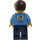 LEGO Mâle Service Station Worker Minifigurine