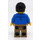 LEGO Man Tåg Passagerare Minifigur