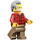 LEGO Male Visitor - Red Plaid Flannel Shirt Minifigure