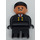 LEGO Male with black suit Duplo Figure