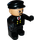 LEGO Male with black suit Duplo Figure