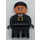 LEGO Male mit Schwarz suit Duplo Abbildung