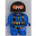 LEGO Male with Blue Legs, Parachute Straps Duplo Figure